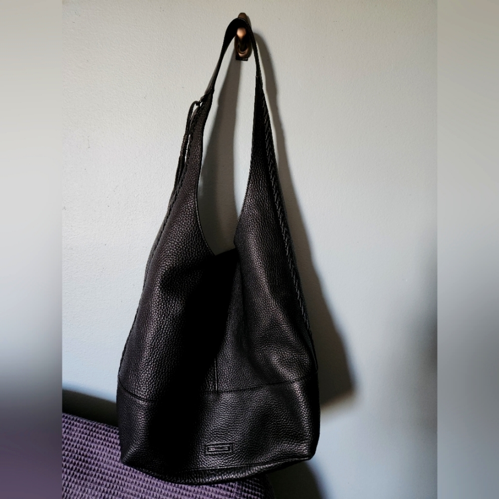 Rebecca Minkoff black unlined hobo